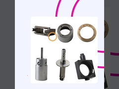 Componentes mecanizados CNC com formato de desenho STEP